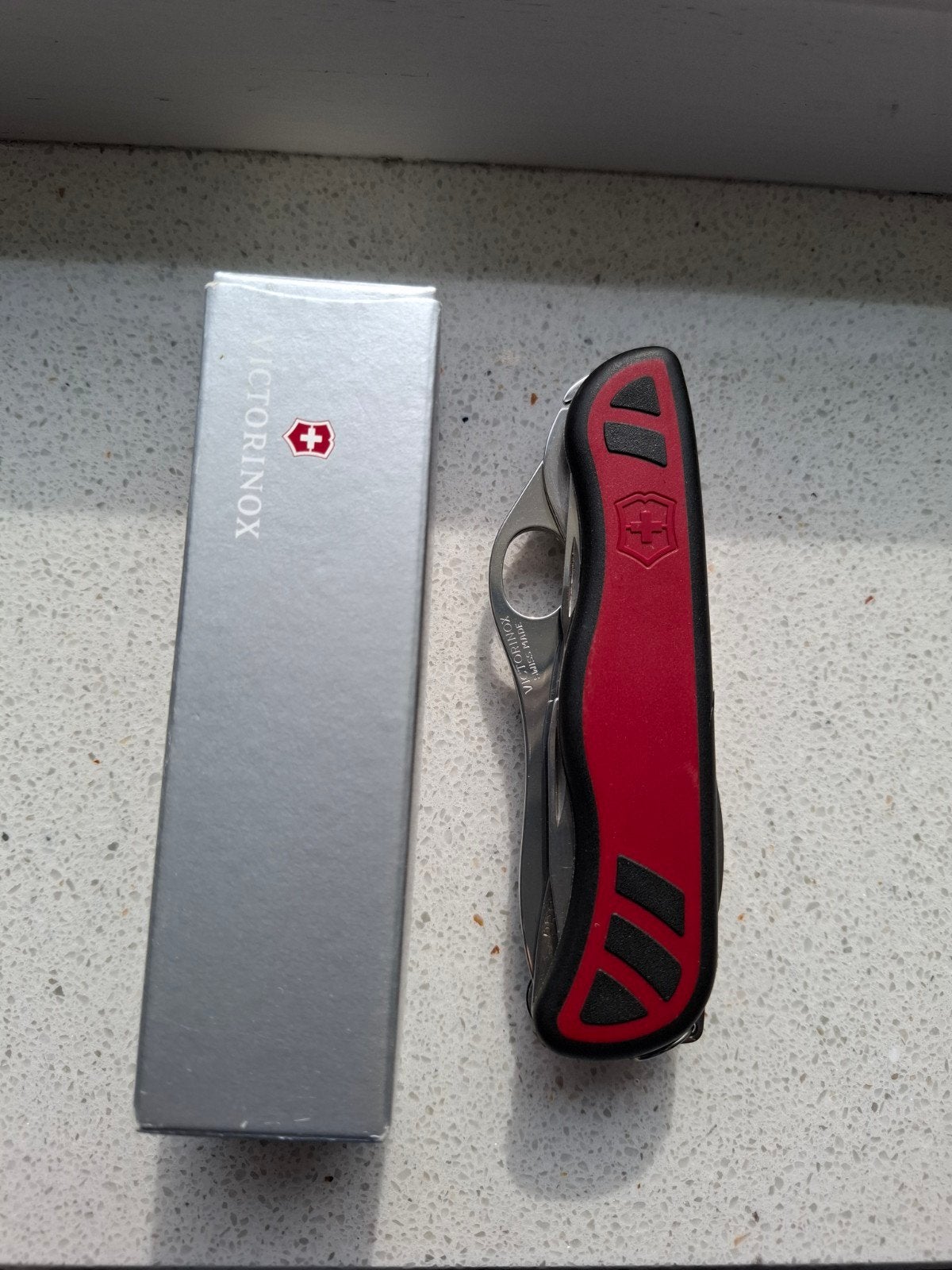 Victorinox Forester mes zakmes zgan, Ophalen of Verzenden, Zo goed als nieuw