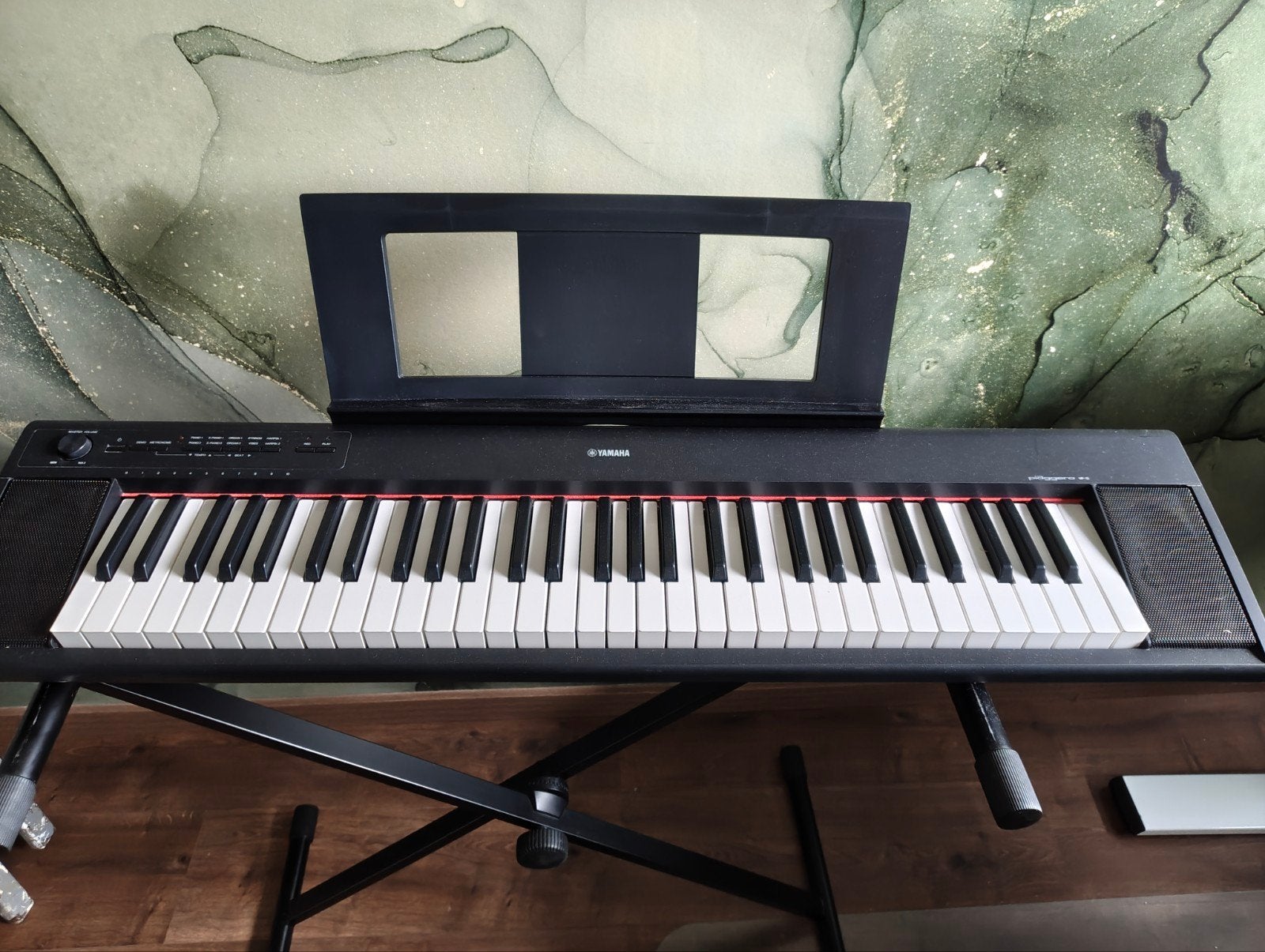 Yamaha Piaggero NP-12B Digitaal Piano - Zwart, Ophalen, Zwart, Digitaal, Zo goed als nieuw
