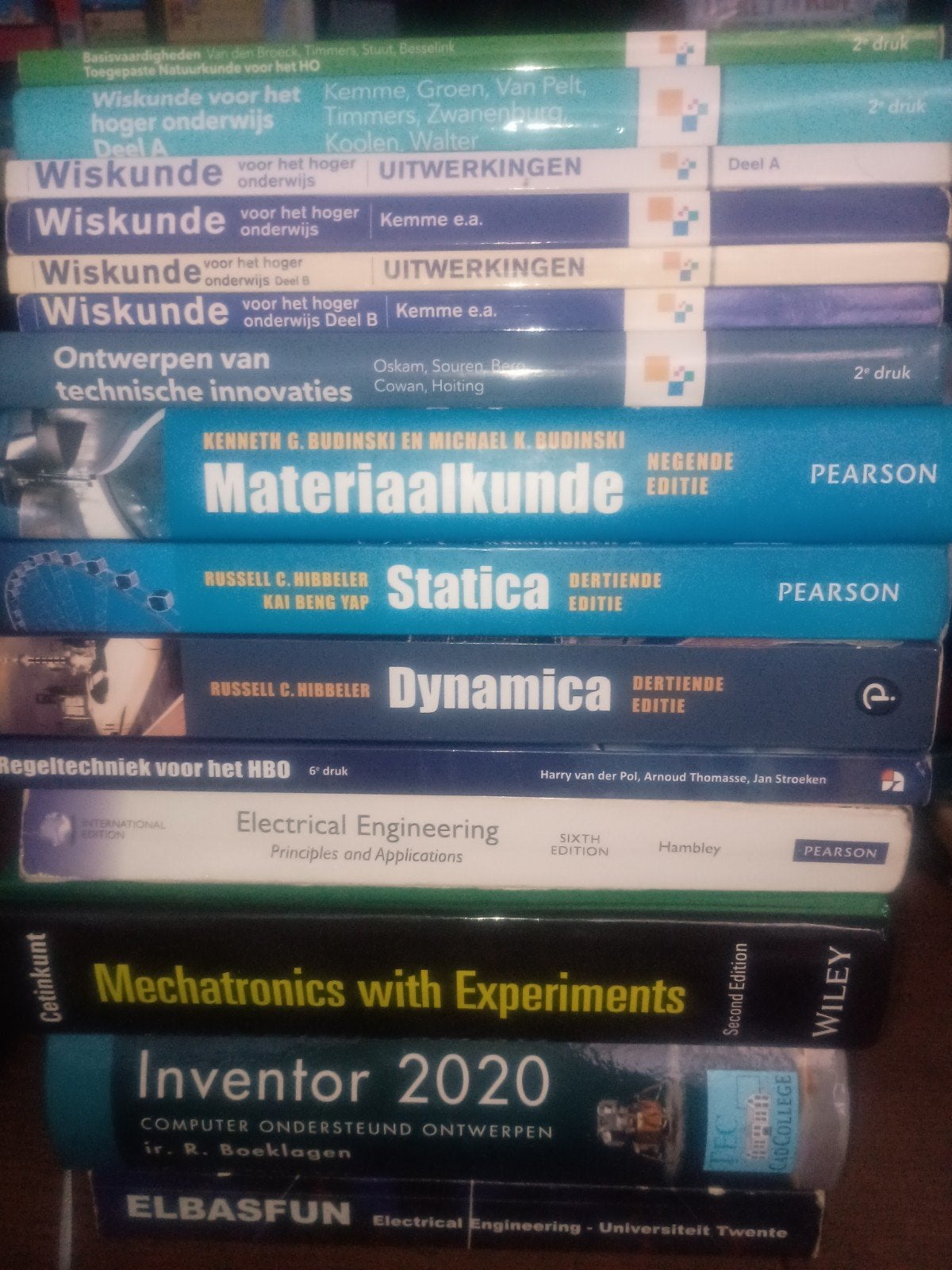 HBO Mechatronica Boeken., Ophalen, Beta, Gelezen, HBO