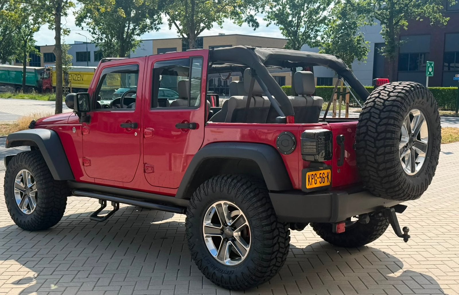 ‼️JEEP WRANGLER JK 3.8 V6 RUBICON YOUNGTIMER HARD/SOFTTOP‼️, Auto's, Automaat, 1940 kg, Stof, Bedrijf