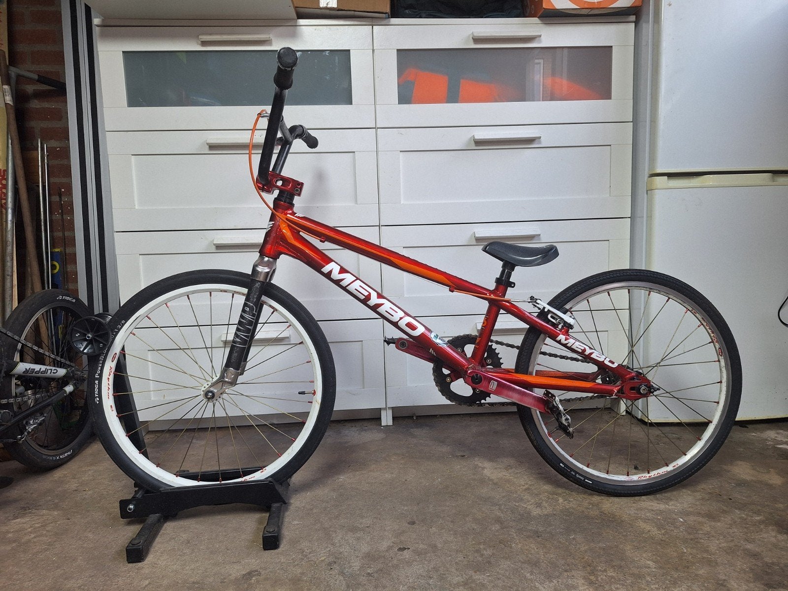 Meybo Expert XL BMX Racefiets, Fietsen en Brommers, Fietsen | Crossfietsen en BMX, Ophalen, Velgrem, Meybo, 20 tot 24 inch