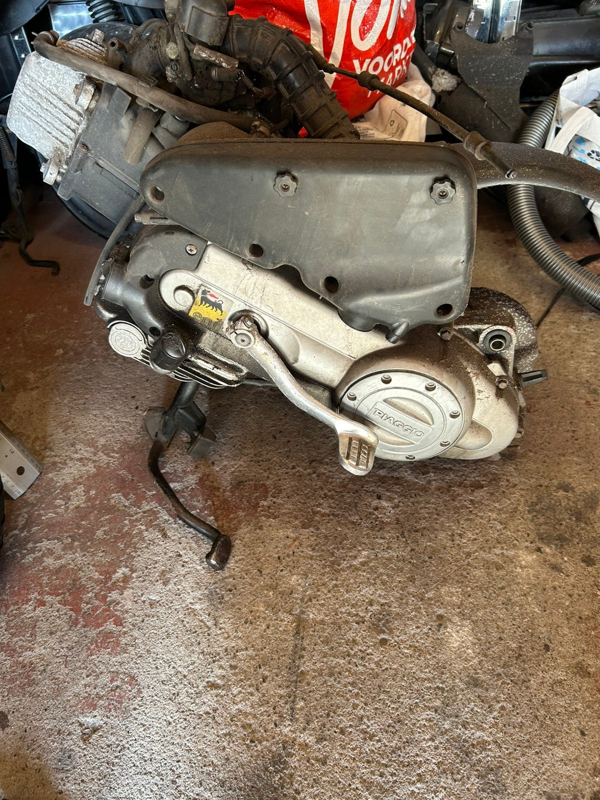 Vespa sprint grote trommel blok, Fietsen en Brommers, Ophalen, Zo goed als nieuw, Blok, Vespa