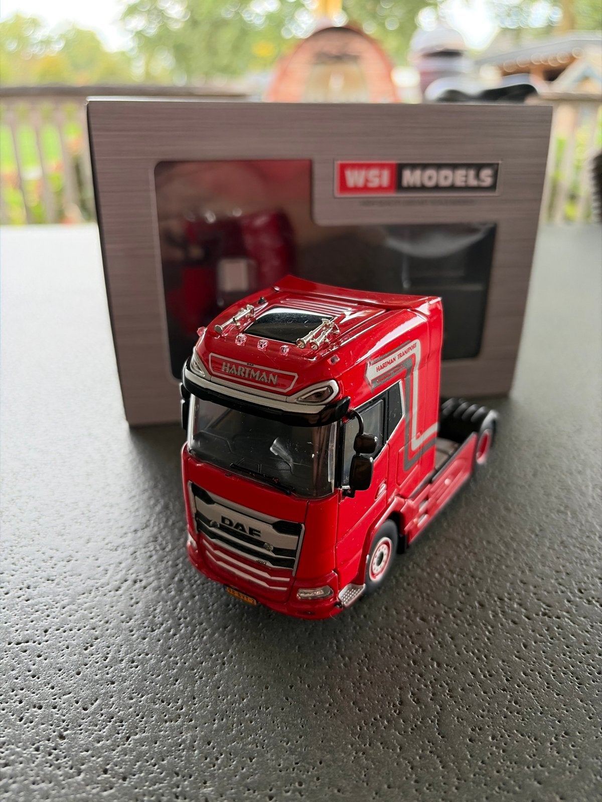 WSI Models DAF XF Hartman Transport modeltruck, Overige merken, 1:50 of kleiner, Nieuw, Ophalen of Verzenden