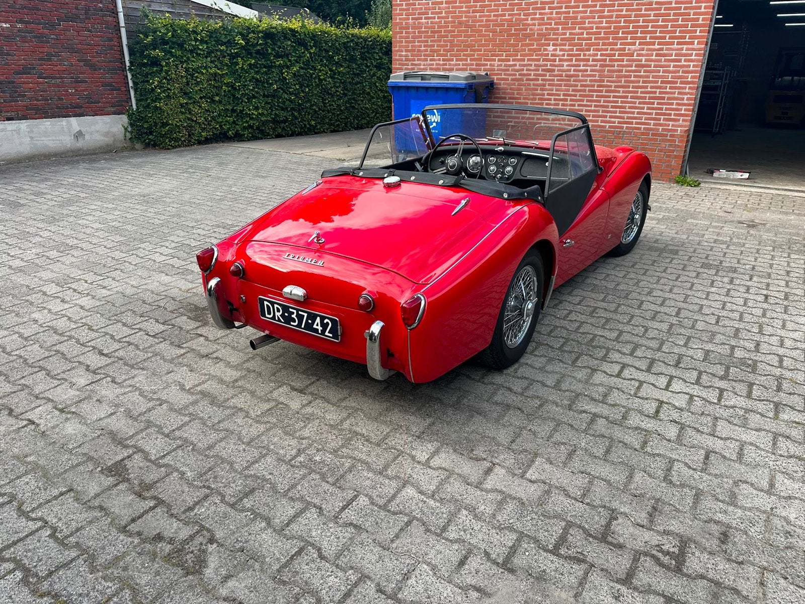Triumph TR3 - 1959 - Rood - Oldtimer, foto 8