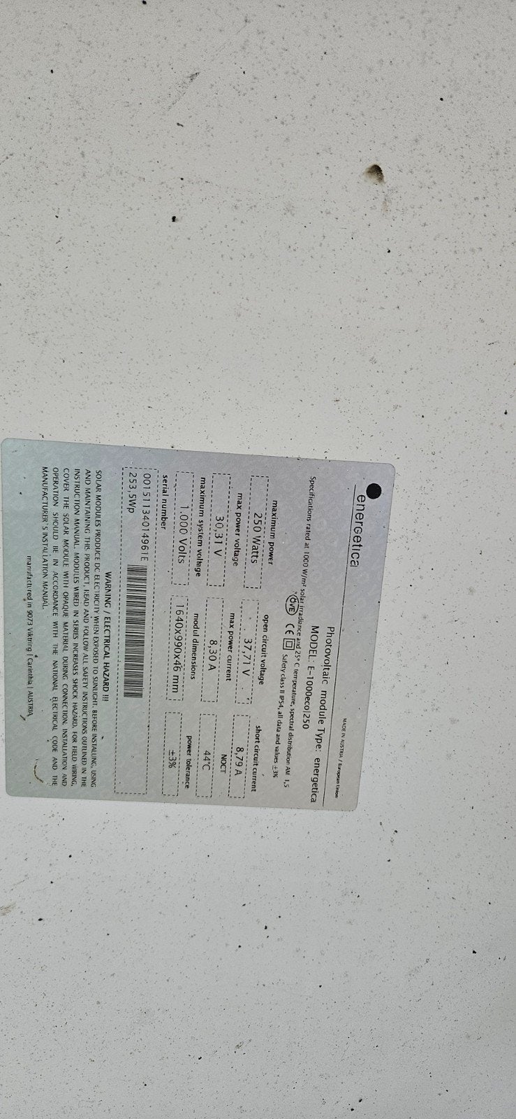 Plug & Play Zonnepaneel Compleet Set - Direct klaar, Doe-het-zelf en Verbouw, Overige Doe-het-zelf en Verbouw, Ophalen, Gebruikt