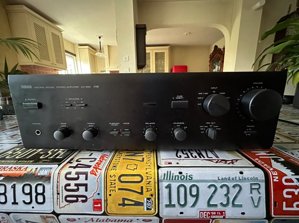 Yamaha ax 550 rs, Ophalen, Gebruikt, 60 tot 120 watt, Yamaha