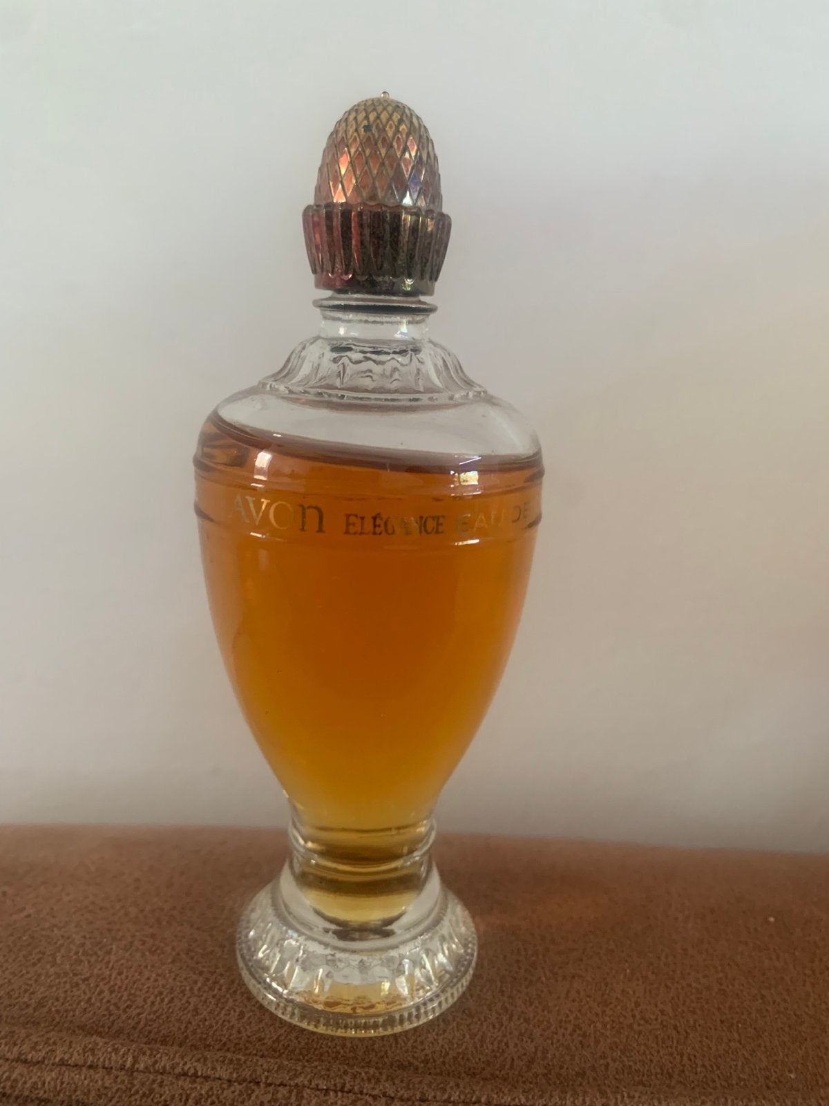 Vintage Avon Elegance Eau de Cologne Fles, Ophalen of Verzenden, Gebruikt