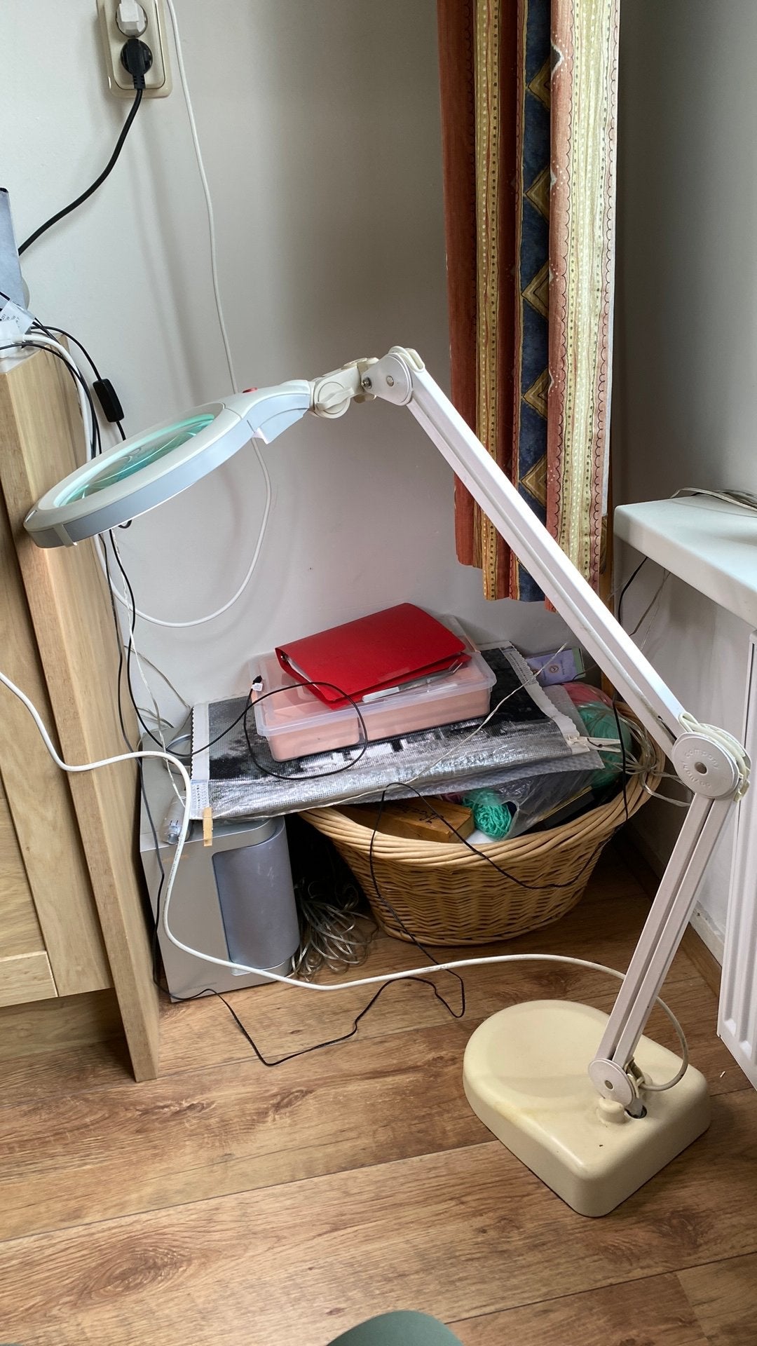 Te koop loeplamp/ vergrootglas, Ophalen, Loeplamp