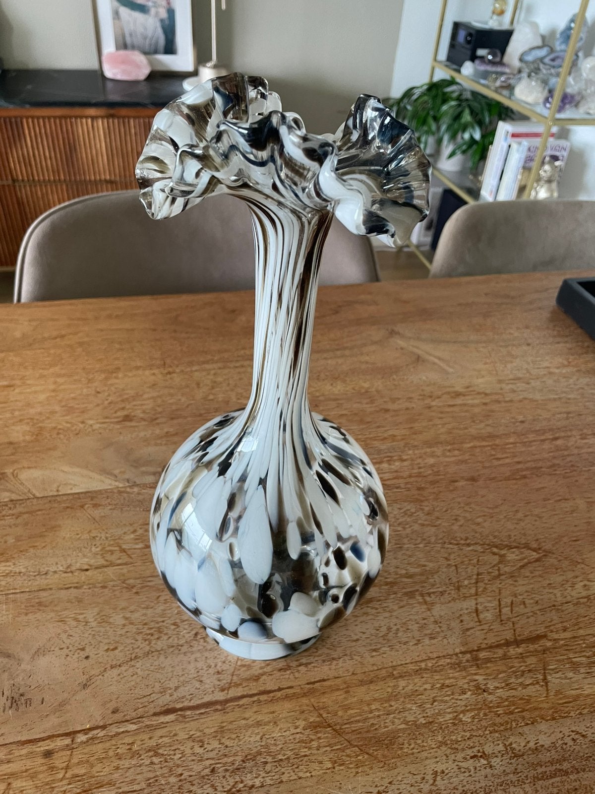 Glazen murano vaas €30,00, Ophalen of Verzenden