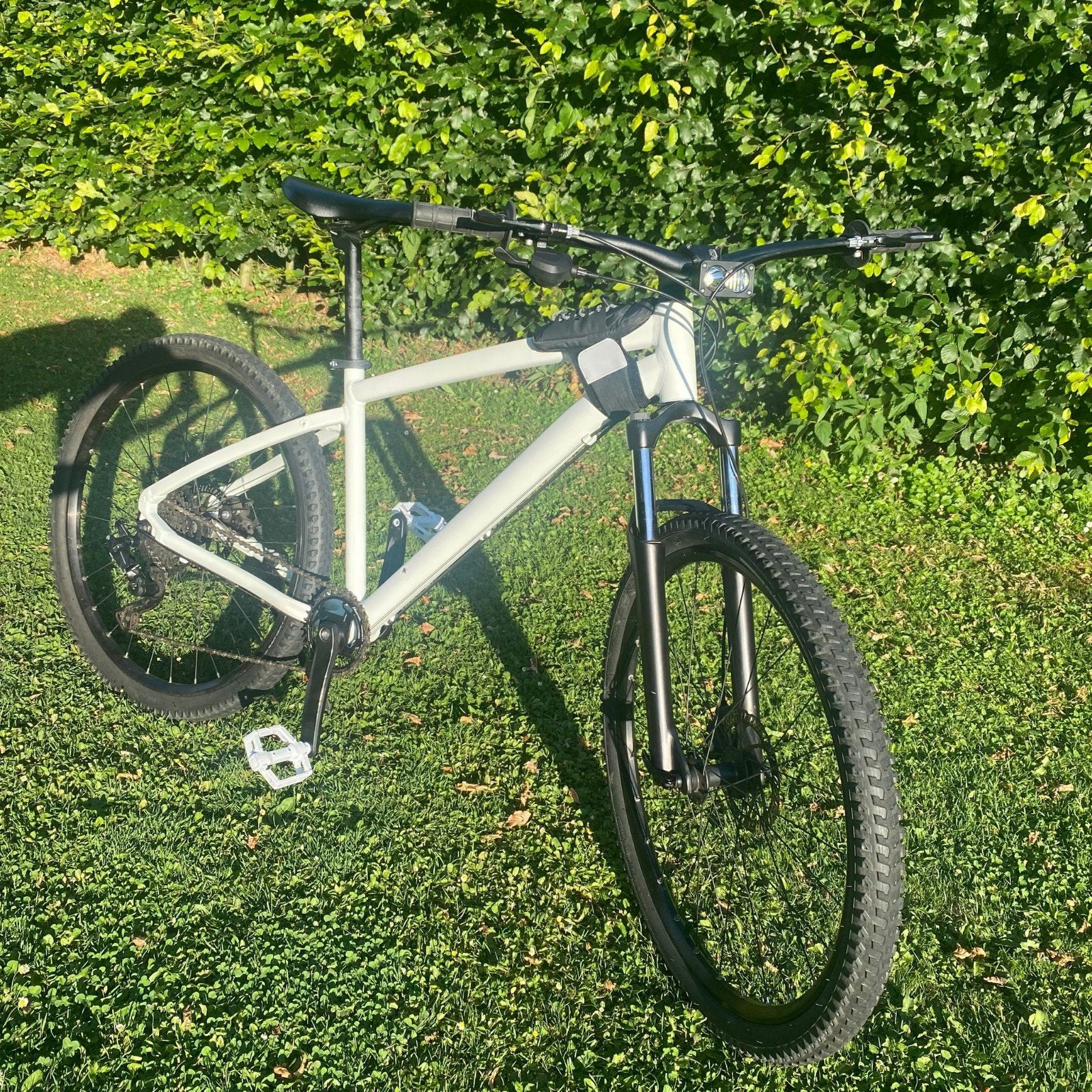 Rockrider ST530 Custom MTB Maat M – 27.5" – Luchtsuspensie –, Vering, Zo goed als nieuw, Schijfrem, 53 tot 57 cm