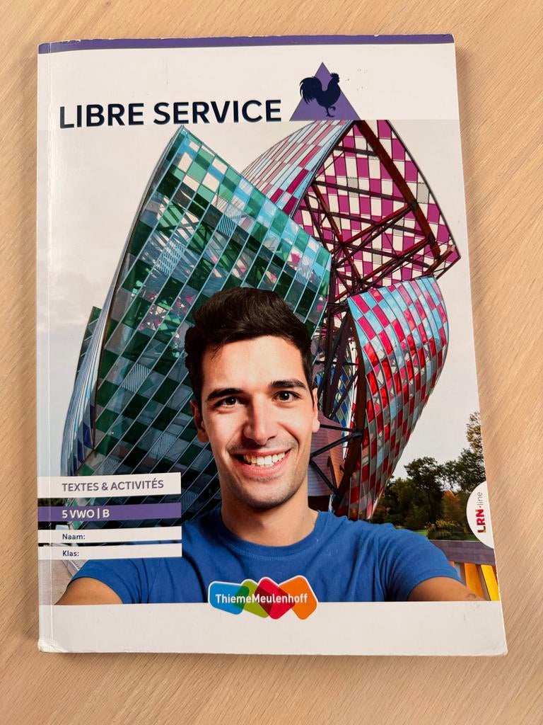 Libre Service Frans voor de bovenbouw 5 VWO B, Ophalen of Verzenden, Zo goed als nieuw, VWO, Frans