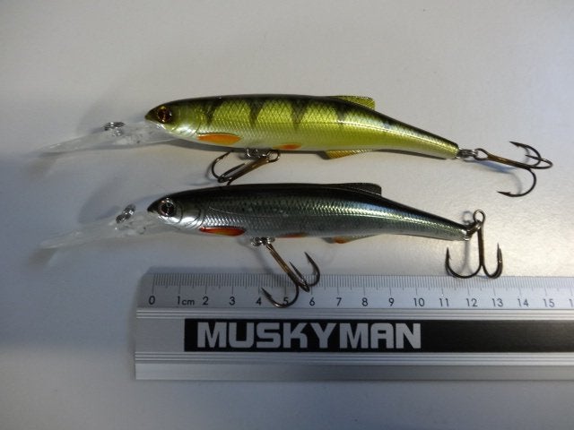 Kunstaas: iZUMi Master Series Long Lip Minnow 120 pluggen, Verzenden, Gebruikt, Overige typen