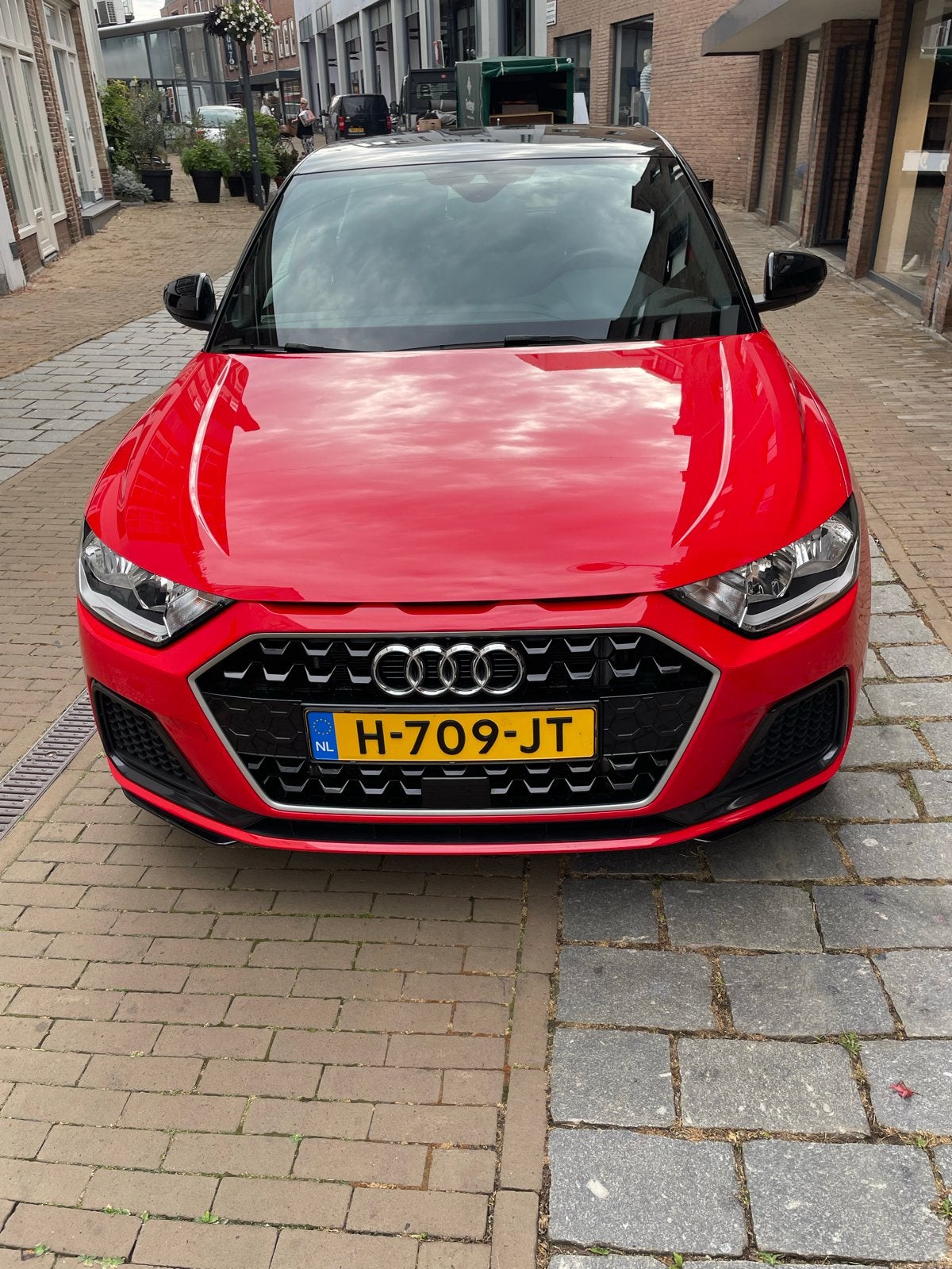 Audi A1 25 Tfsi 95pk 2020 Rood, Auto's, Voorwielaandrijving, Apple Carplay, Stof, A1