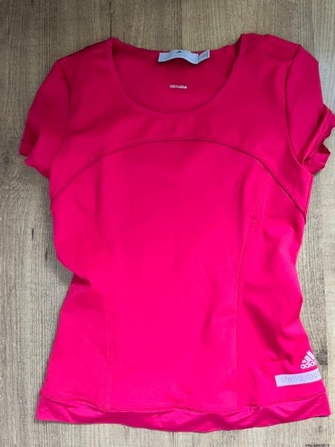 Adidas sport shirt fuchsia, Adidas, Overige typen, Ophalen of Verzenden, Zo goed als nieuw
