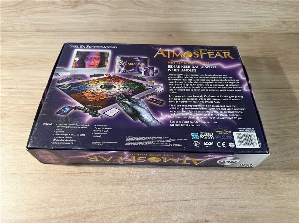 Atmosfear DVD - s6143, Hobby en Vrije tijd, Gezelschapsspellen | Bordspellen, Verzenden, Zo goed als nieuw