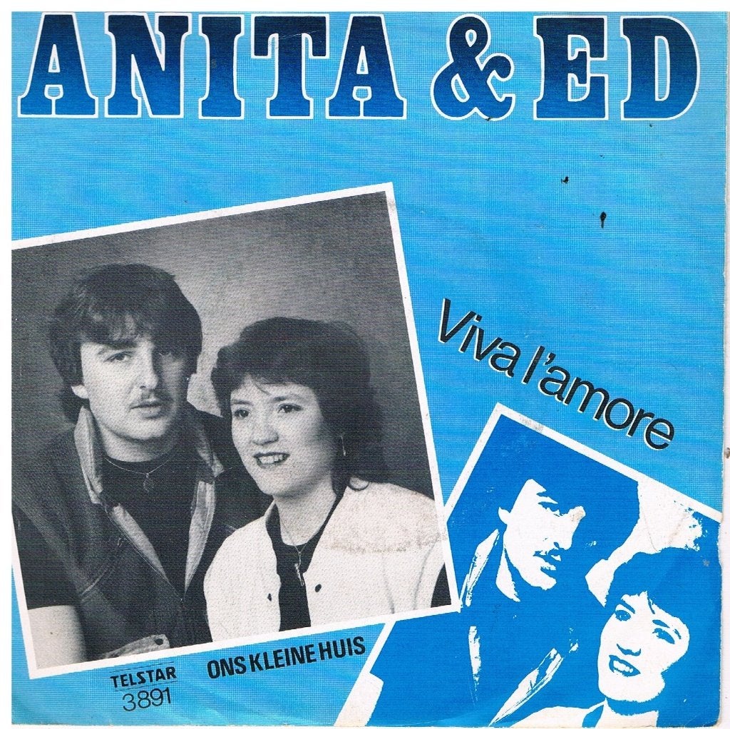 TeLstar  3891 Anita & Ed  Viva l'amore, Ophalen of Verzenden, Gebruikt, 12 inch, Levenslied of Smartlap