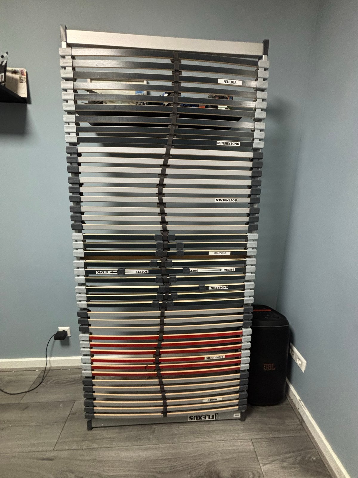 Flexus lattenbodem 90x200 cm, Ophalen, Gebruikt, 90 cm, Eenpersoons