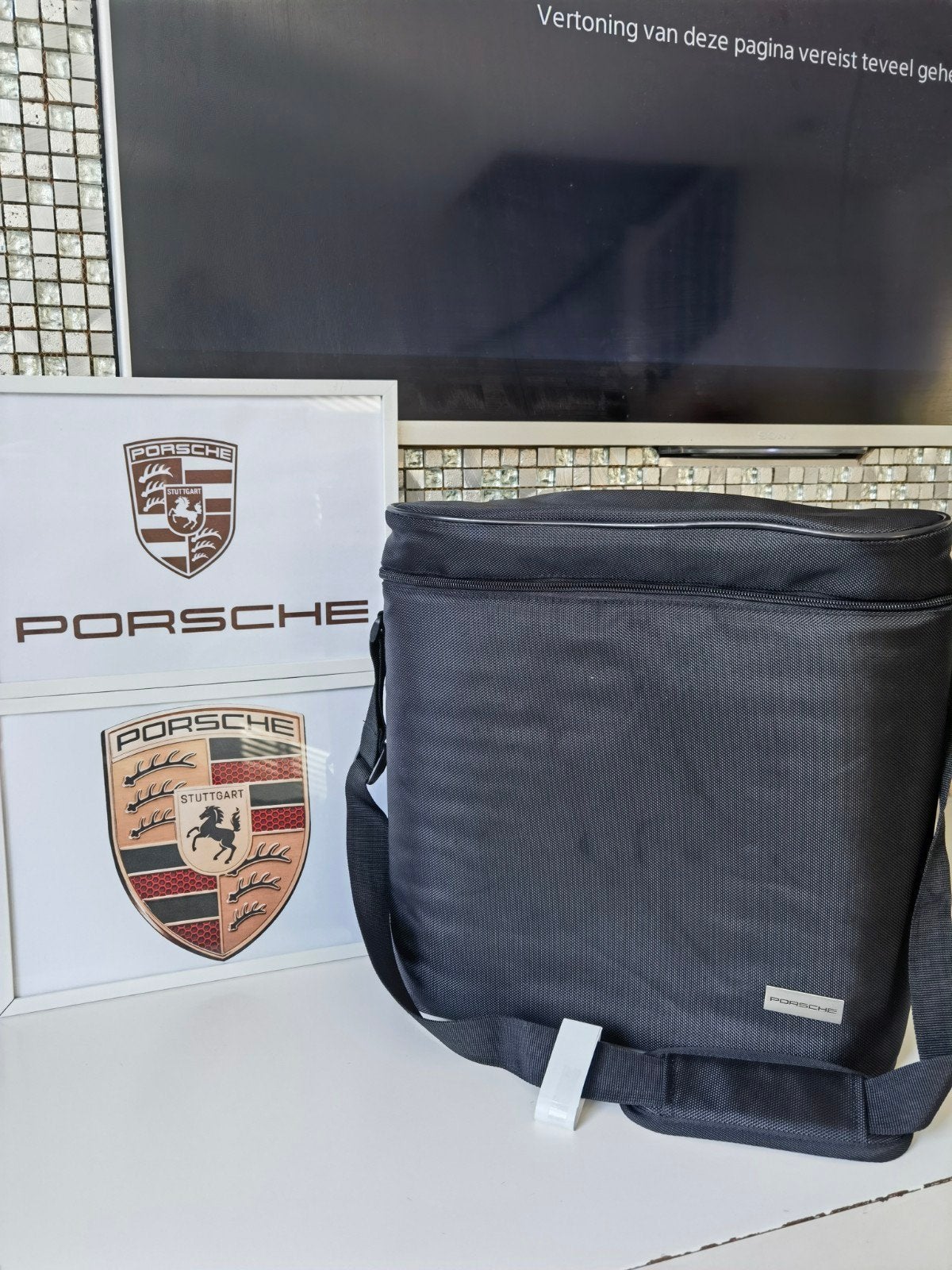 Nieuw origineel porsche tas voor in de auto, Ophalen of Verzenden, Nieuw, Porsche