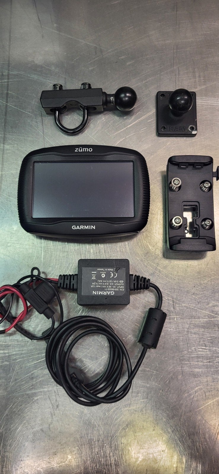 Garmin Zumo 340LM incl. houders en voeding € 50,-, Ophalen of Verzenden, Gebruikt