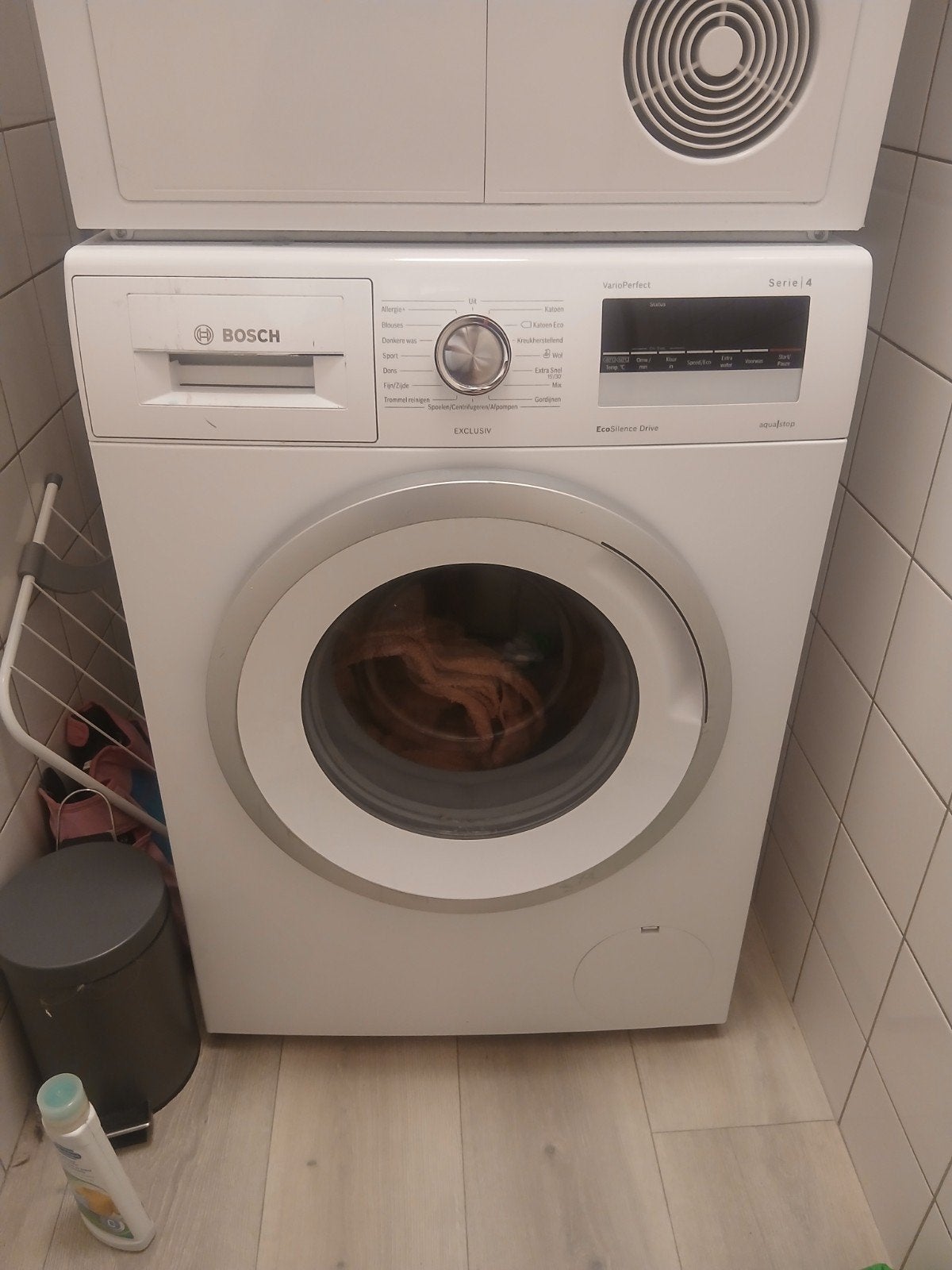 Bosch Serie 4 VarioPerfect Wasmachine - Zo goed als nieuw, Witgoed en Apparatuur, Ophalen, Energieklasse A of zuiniger, Zo goed als nieuw