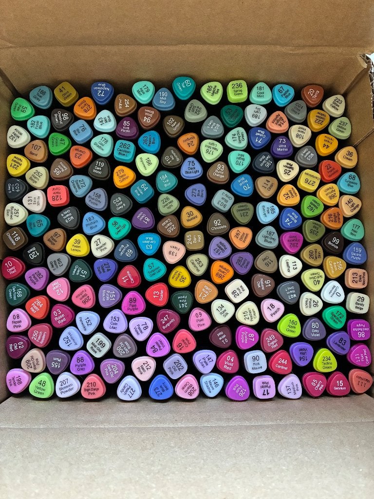 DecoTime Twinmarkers, Verzenden, Zo goed als nieuw, Potlood of Stift