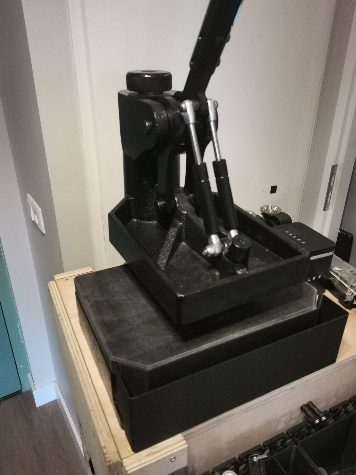 Tandypro 5-tons clickerpers voor leerbewerking, Ophalen