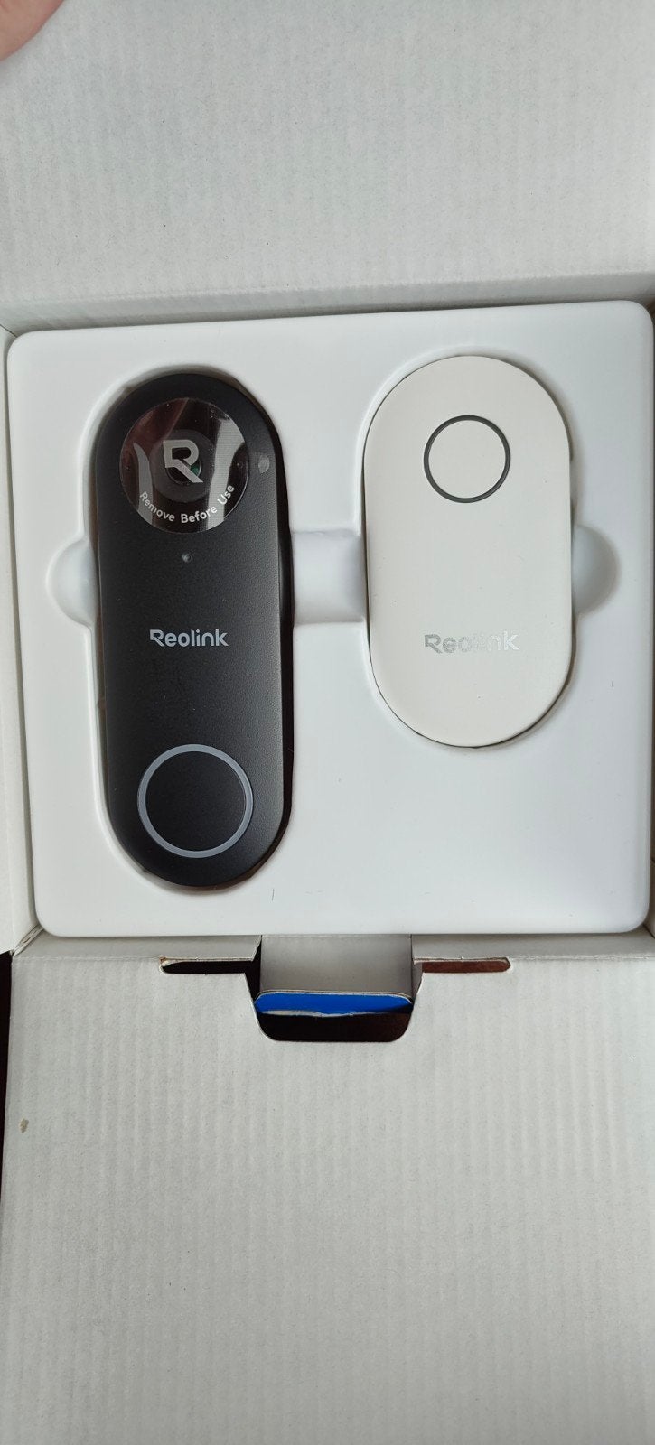 Reolink Video Deurbel PoE D340P - Zo goed als nieuw, Ophalen of Verzenden
