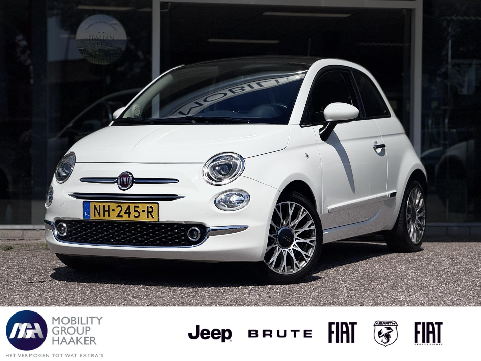 Fiat 500 0.9 TwinAir Turbo Lounge | parkeersensoren | Navi |