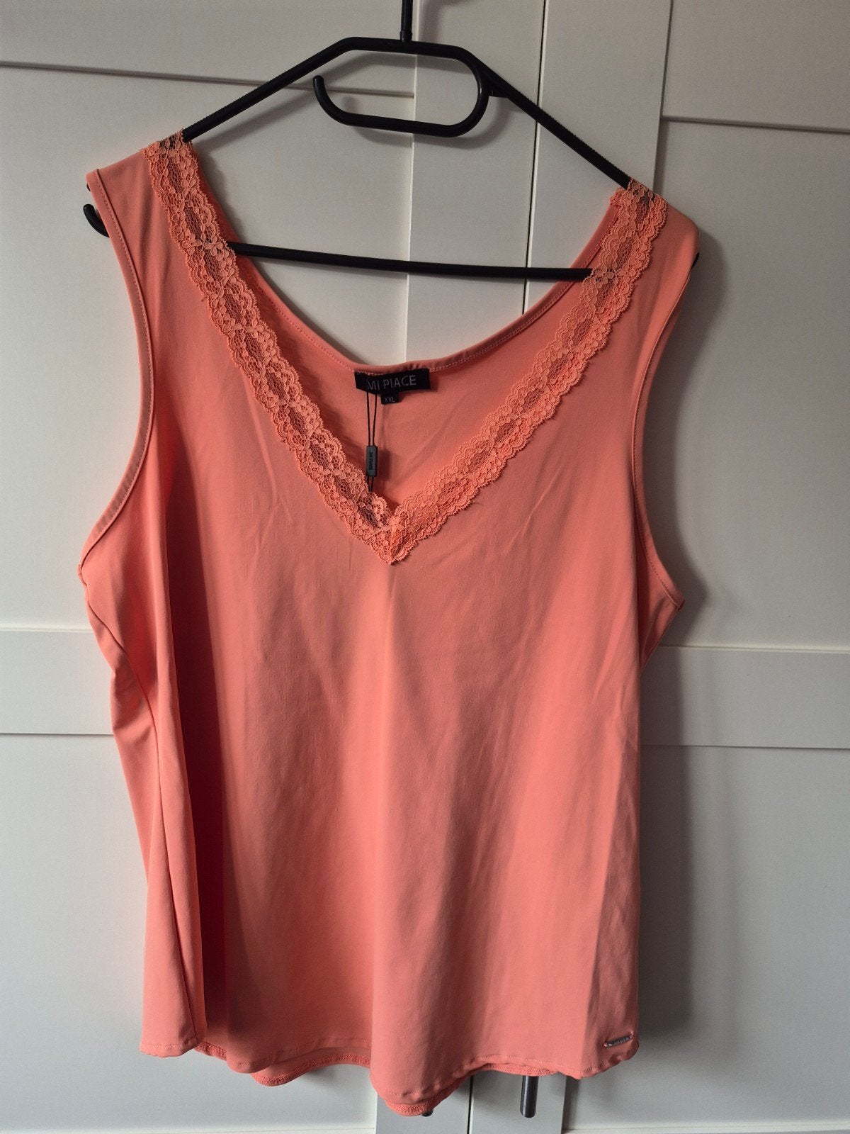 Mi Piace Hemdtop XXL, Kleding | Dames, Tops, Nieuw, Maat 46/48 (XL) of groter, Roze, Zonder mouw, Ophalen of Verzenden
