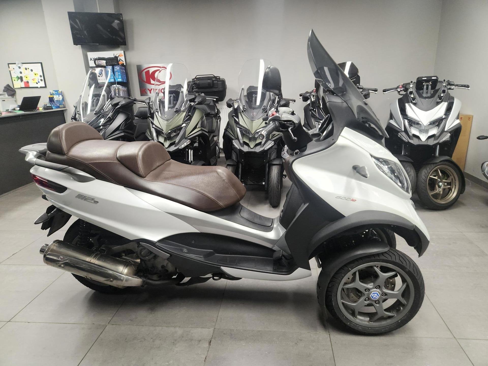 Piaggio MP3 500 ABS ASR BUSINESS RIJKLAAR, Bedrijf, Gebruikt, Overig