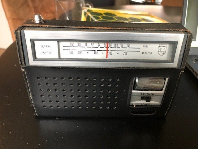 philips transistor radio type 90 RL 194, Verzenden, Zo goed als nieuw, Transistorradio