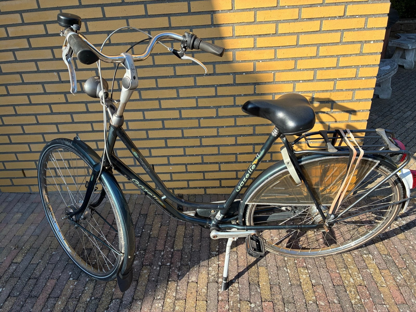 Gazelle Impala Damesfiets 57cm, 3 versnellingen, Fietsen en Brommers, Ophalen, Gebruikt, Versnellingen, 56 cm of meer