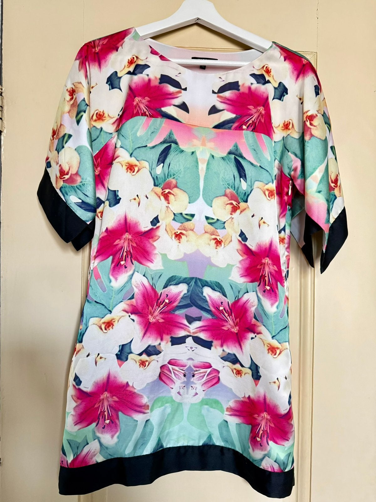 Morgan  Paris tuniek/jurk bloemenprint maat 36, Kleding | Dames, Meerkleurig, Ophalen of Verzenden, Zo goed als nieuw, Maat 36 (S)