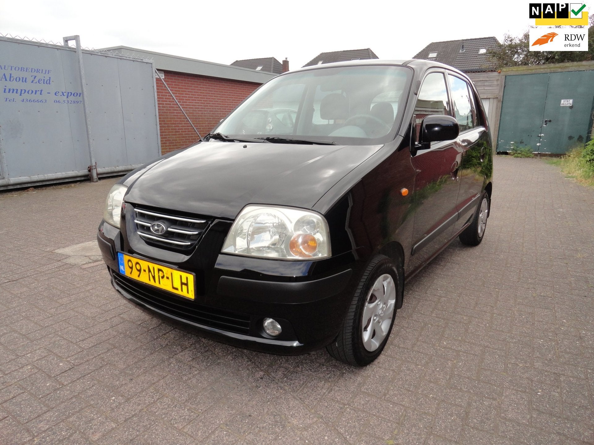 Hyundai Atos 1.1i Dynamic (KM 42733 NAP), Auto's, Voorwielaandrijving, Dealer onderhouden, Metallic lak, Gebruikt