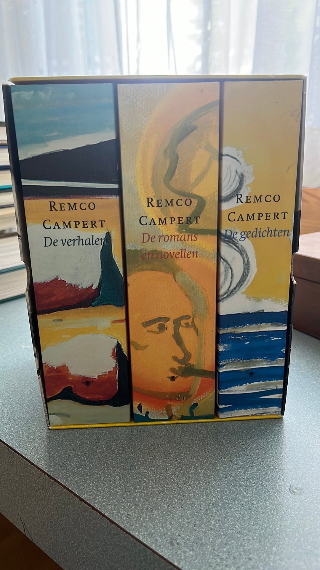 Remco Campert - Campert compleet in cassette, Ophalen of Verzenden, Gelezen, Remco Campert