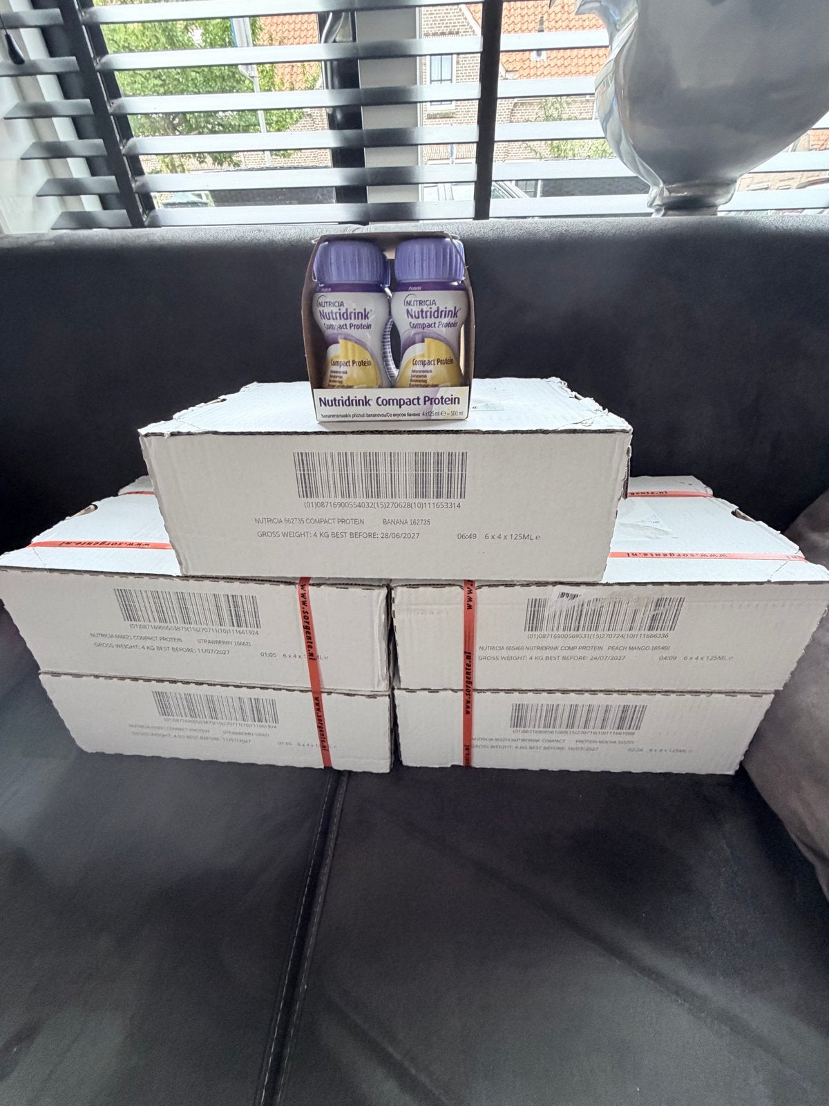 Te koop 120 stuks Nutricia drinkvoeding 60,00 euro, Diversen, Ophalen