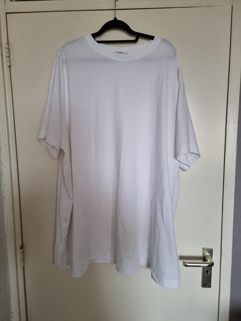 Studio Untold Ulla Popken wit katoenen t-shirt maat 58-60, Ophalen of Verzenden, Nieuw, Wit, Shirt of Top