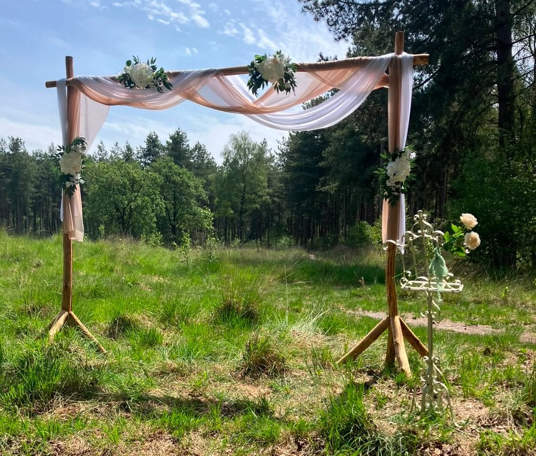 COMPLETE BRUILOFT AANKLEDING, Hobby en Vrije tijd, Feestartikelen, Zo goed als nieuw, Versiering, Geboorte of Huwelijk, Ophalen