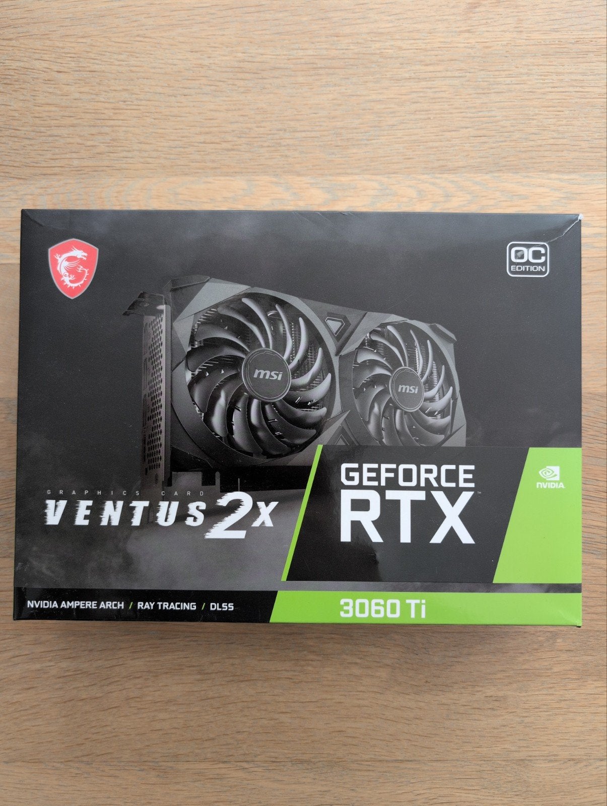 Nvidia geforce rtx 3060 ti ventus2x 8gb, Verzenden, GDDR6, PCI-Express 4