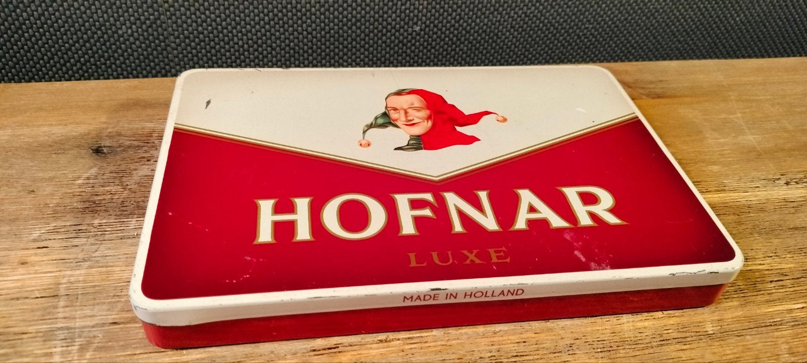 Vintage Hofnar Sigarenblik - Luxe Made in Holland, Ophalen of Verzenden