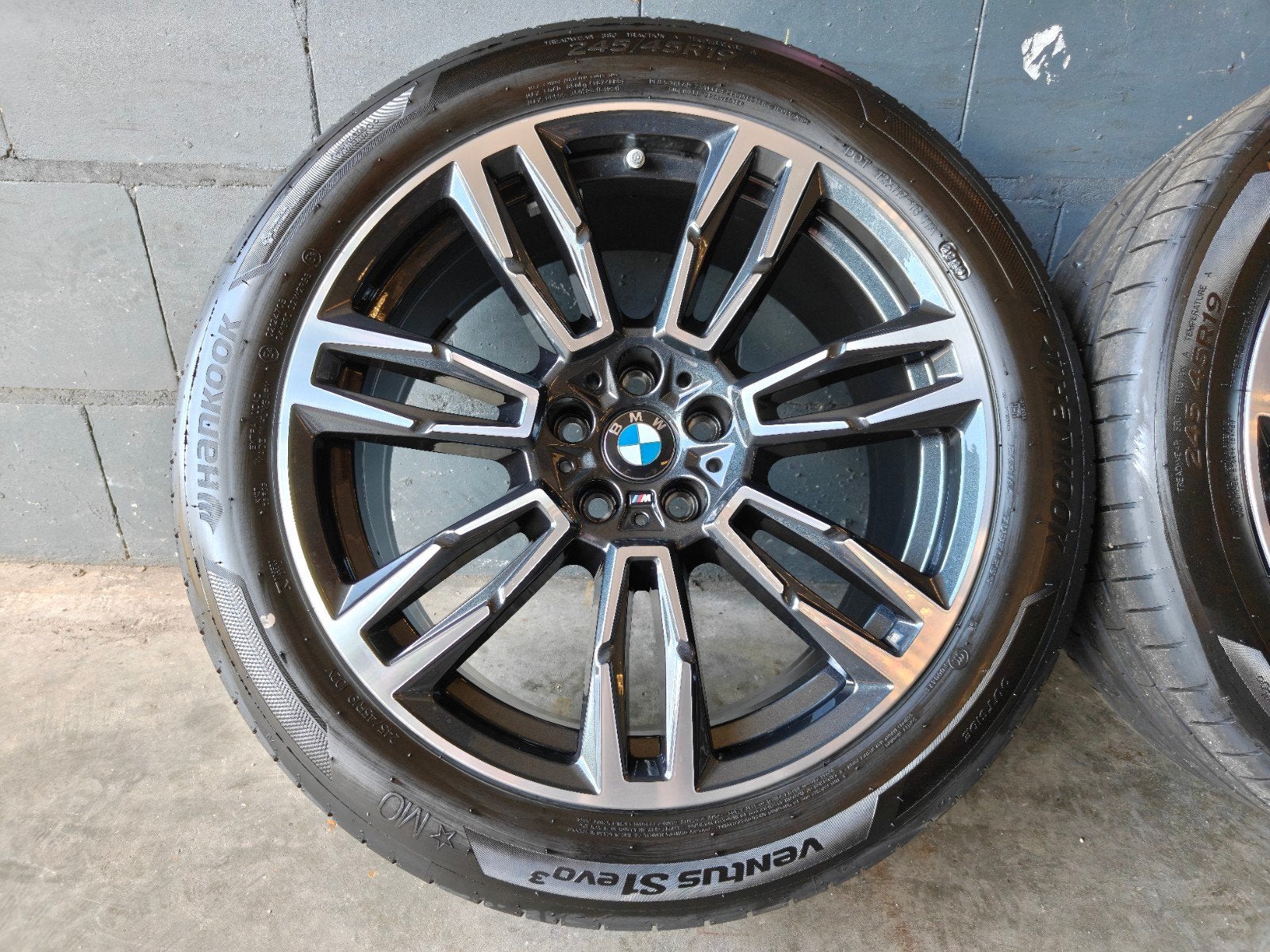 Originele BMW 5 Serie G60 G61 Zomerset Hankook TPMS Nieuw, 19 inch, 245 mm, Banden en Velgen, Nieuw