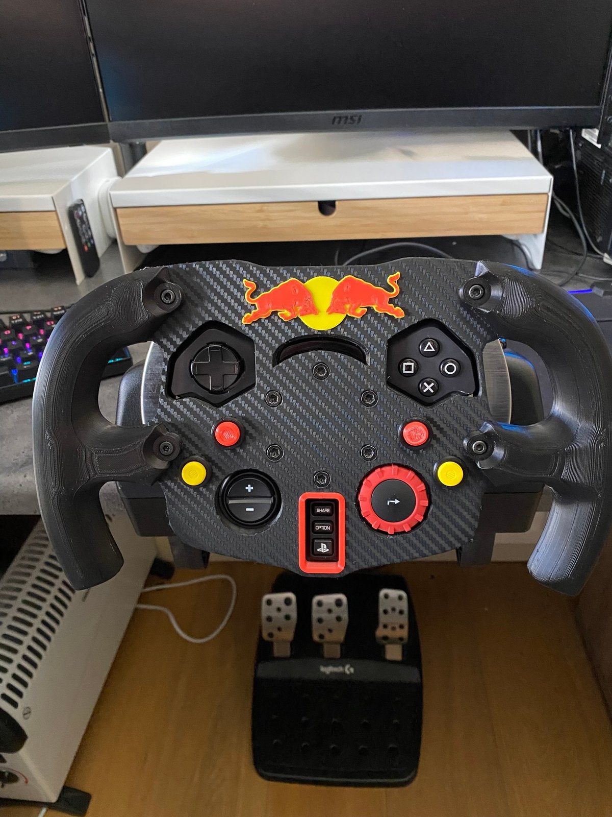 Logitech G29 - F1 Add-On - Carbon Look -, Ophalen of Verzenden, Nieuw