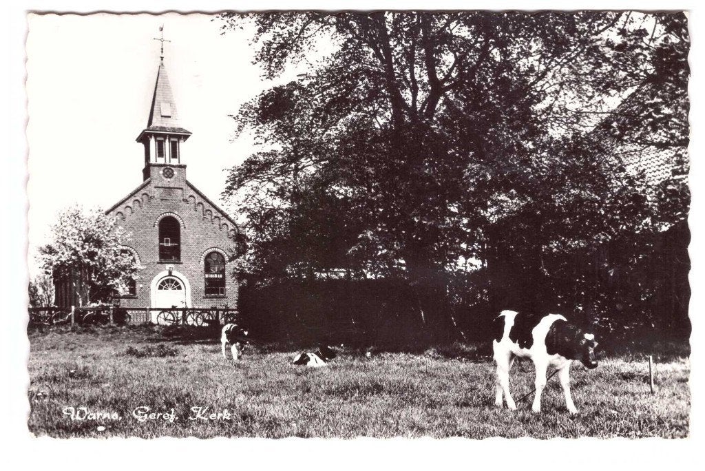 Ansichtkaart Warns, Ophalen of Verzenden, 1960 tot 1980, Gelopen, Friesland