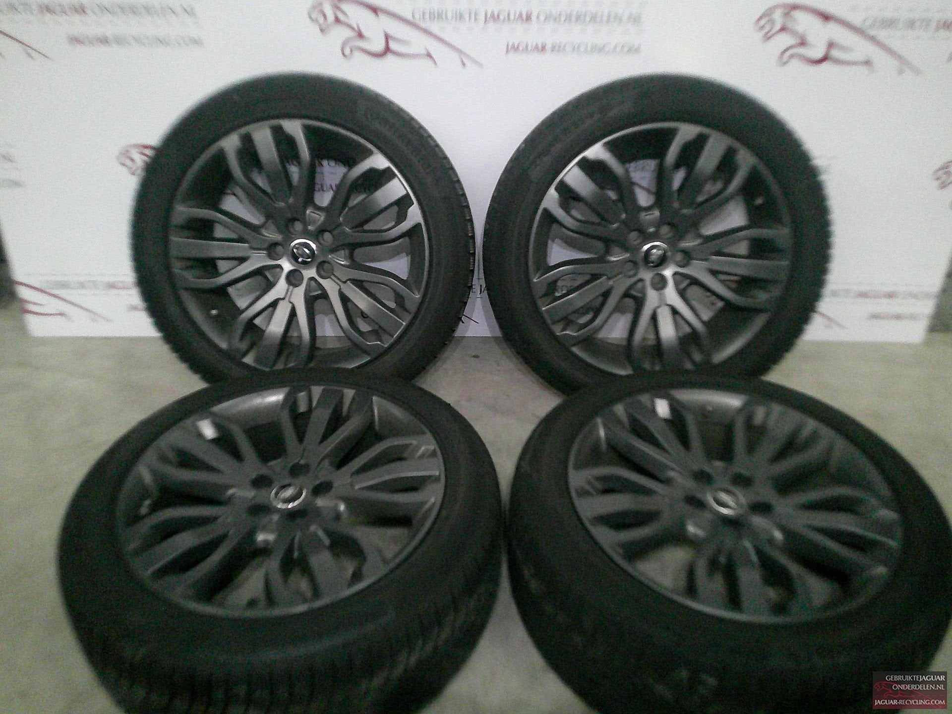 21″ velgen set 5 drie dubbele spaak Range Rover Sport met Co, Auto-onderdelen, Banden en Velgen, Gebruikt, -, 275 mm, -