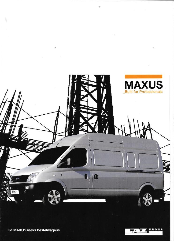 MAXUS  2010, Ophalen of Verzenden, Zo goed als nieuw, Overige merken