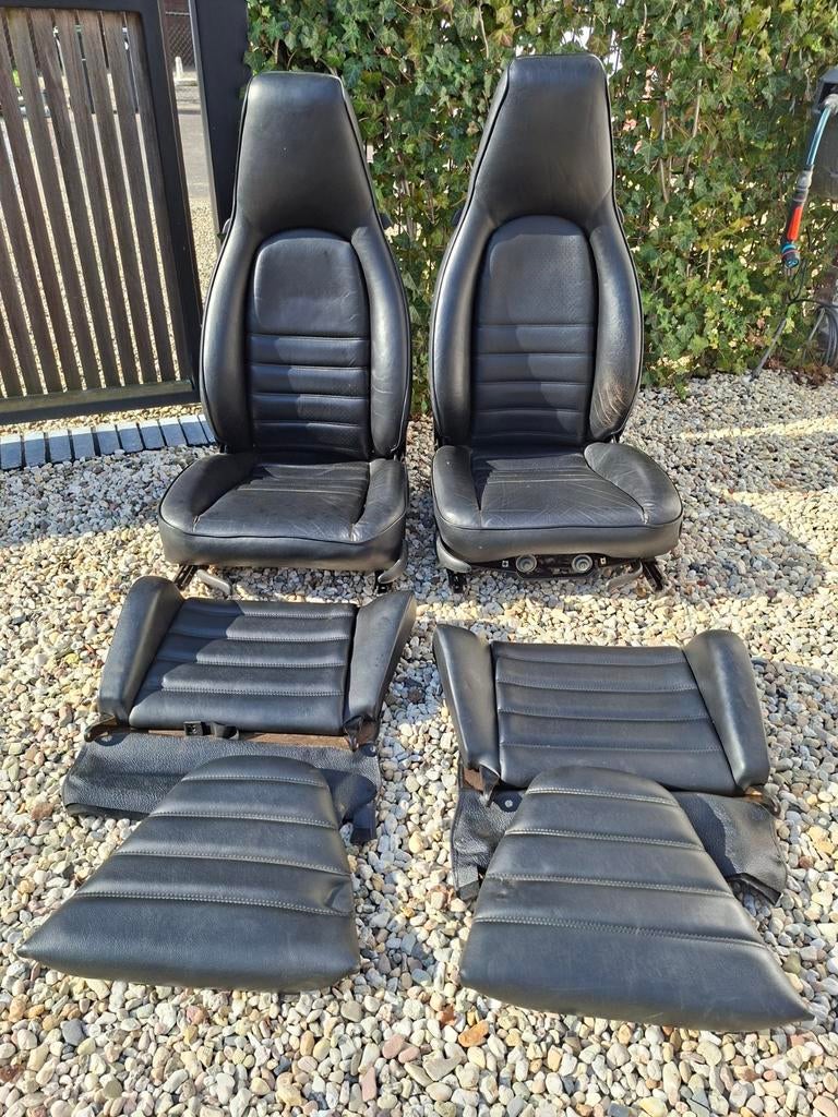 Porsche 911 3.2 Carrera 1985  stoelen en achterbank, Ophalen of Verzenden, Porsche