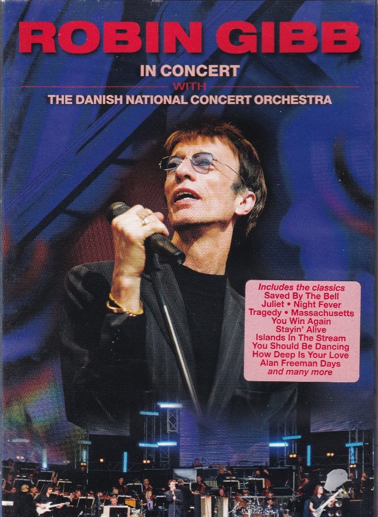 Te koop dvd robin gibb in concert (the bee gees) Nieuw, Alle leeftijden, Ophalen of Verzenden, Nieuw in verpakking, Concert