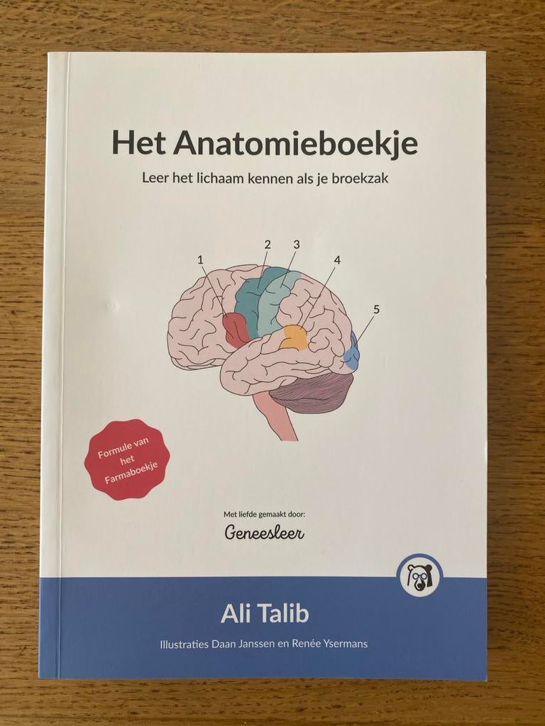 Het Anatomieboekje: Leer het lichaam kennen als je broekzak, Ophalen, Beta, Zo goed als nieuw, HBO
