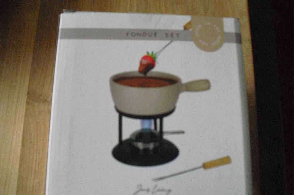 TE KOOP NIEUWE FONDUE  SET, Ophalen, Nieuw, Brander, Fondueset