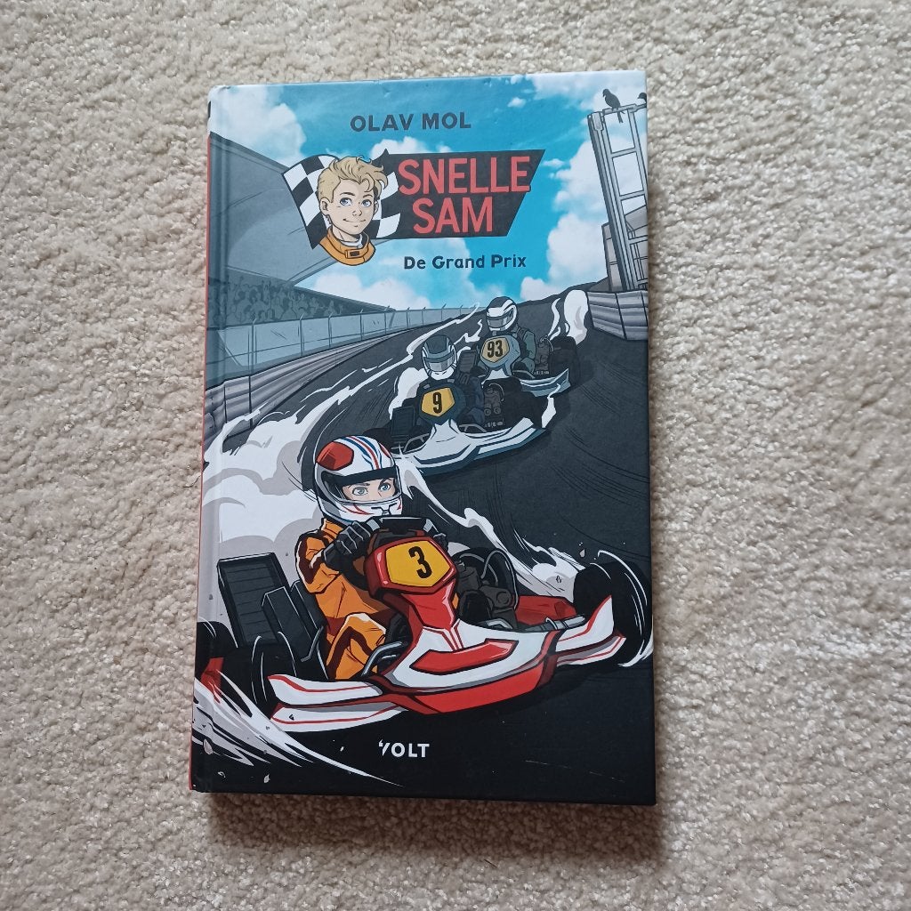 Snelle Sam: De Grand Prix - Olav Mol (Kinderboek), Boeken, Fictie algemeen, Ophalen of Verzenden, Zo goed als nieuw, Olav Mol
